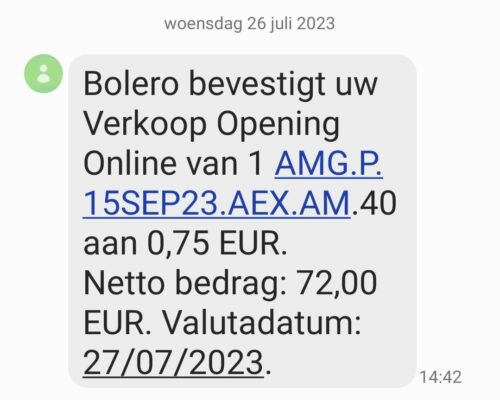 20230726 Bolero optie AMG
