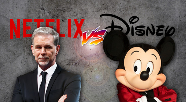 2023 12 07 netflix ceo vs Disney met micky Schermafbeelding 2023-12-07 180052