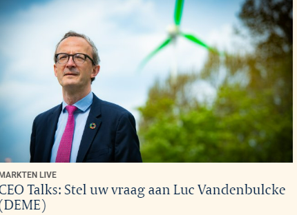 DEME ceo vandenbulcke