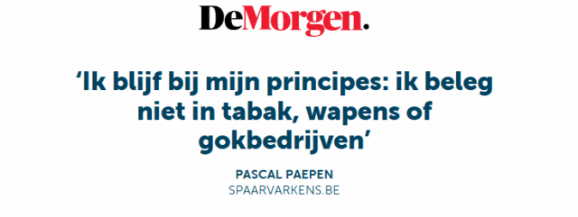 20250324 De Morgen