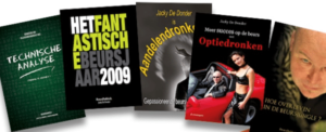 Jacky De Donder is een veelschrijver: hier 5 covers van zijn boeken. Jan Reyns Spaarvarkens.
