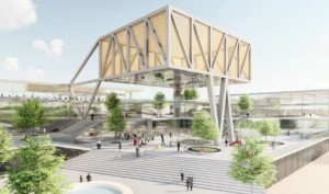 shoppen in Luik. Spaarvarkens Jan Reyns 