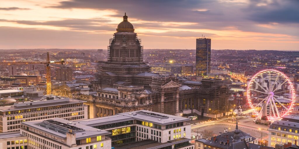 Brussels, Belgium Cityscape
