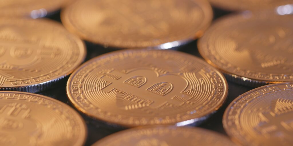 Crypto currency Gold Bitcoin