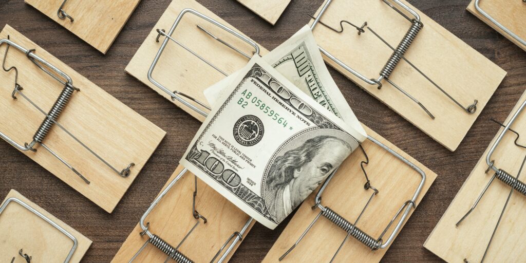 Mousetraps Business Concept