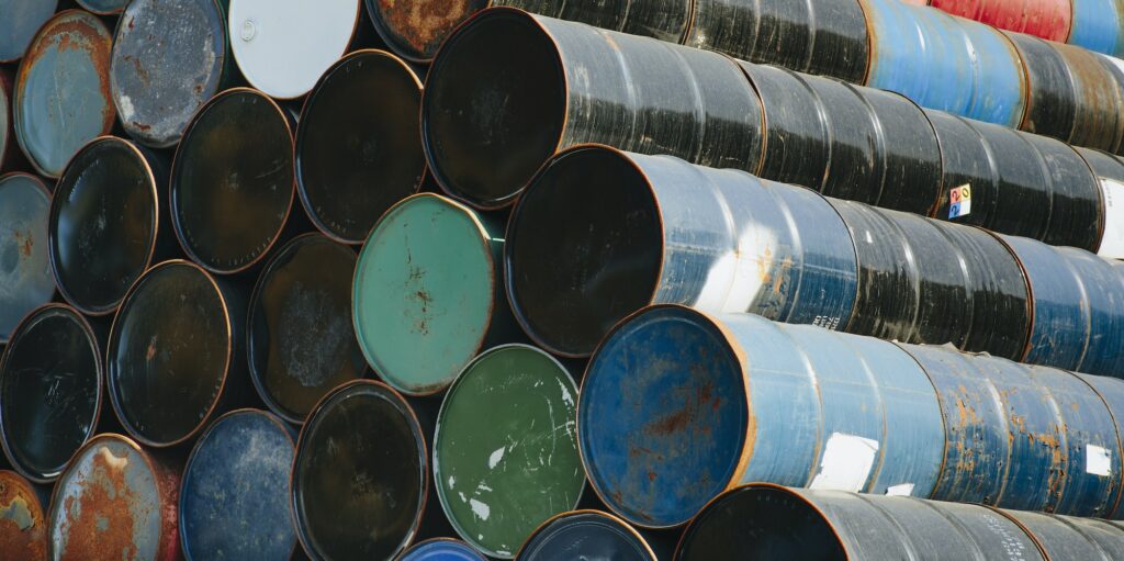 Oil barrels