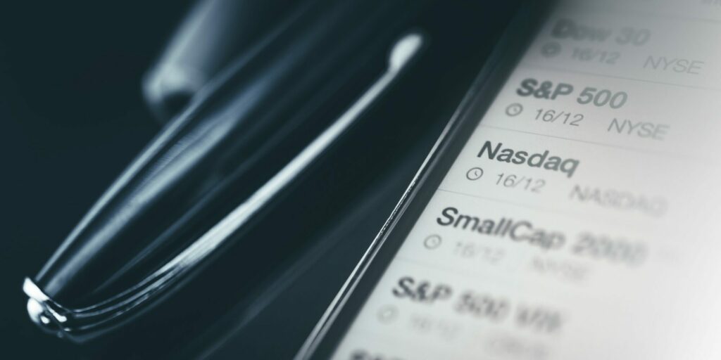 Stock Market Trader Desk