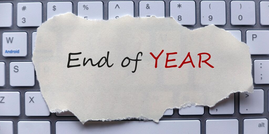 End of year
