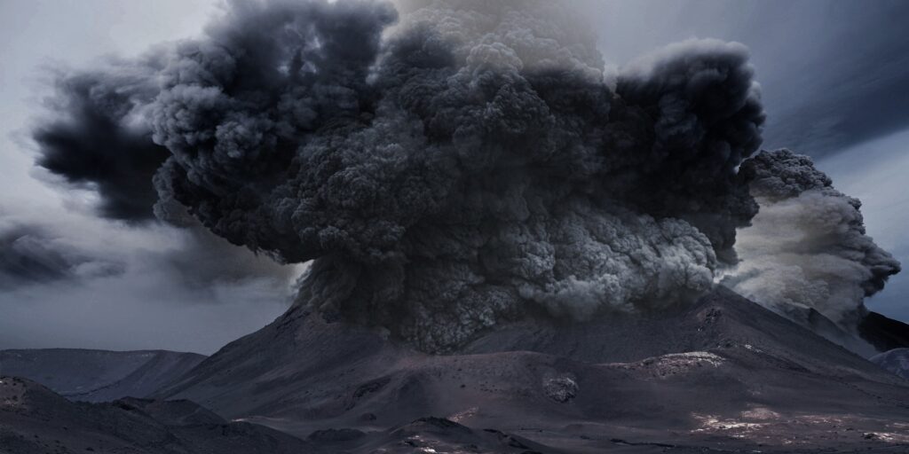 volcano ash
