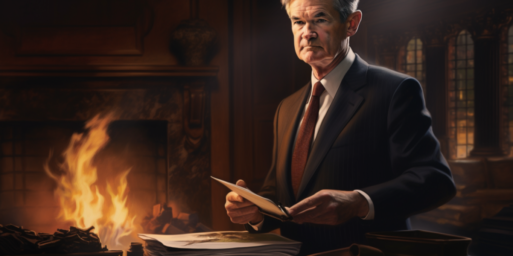 Jerome Powell spaarvarkens