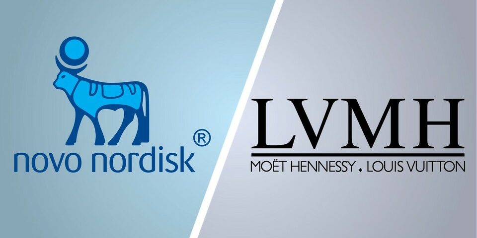 Novo nordisk vs LVMH logo's