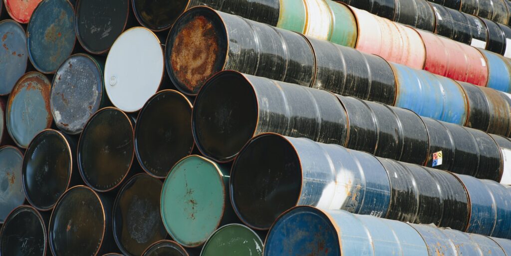 Oil barrels