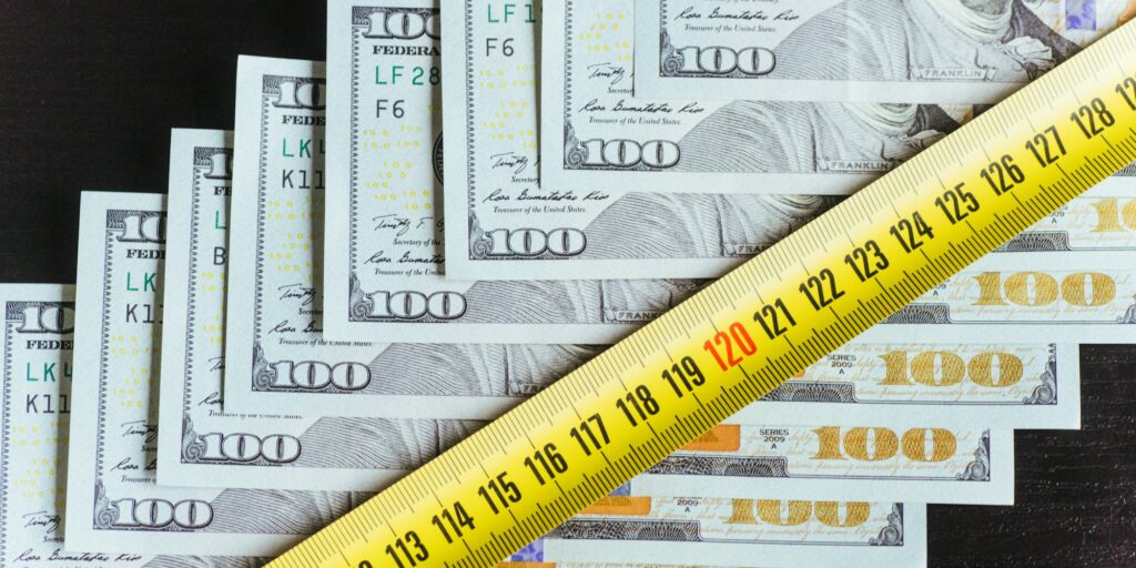 American Dollars. One Hundred Dollar Banknotes, 100