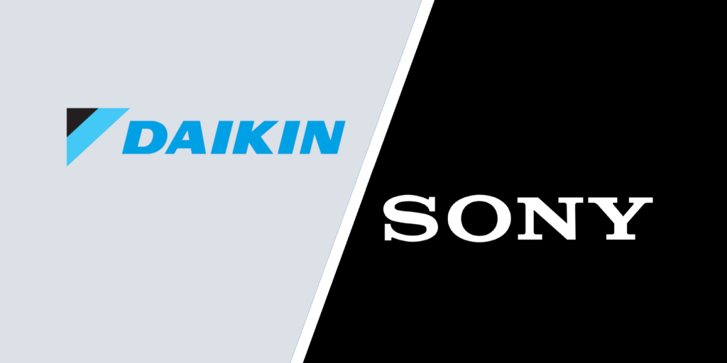 Beursduel Daikin vs Sony