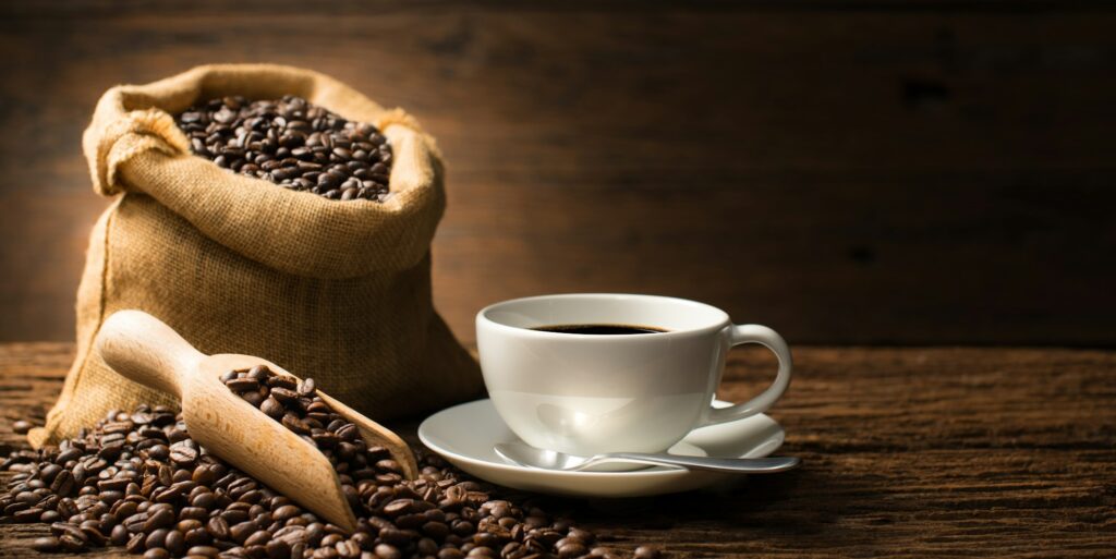 COFFEE CUP, COFFEE BEANS