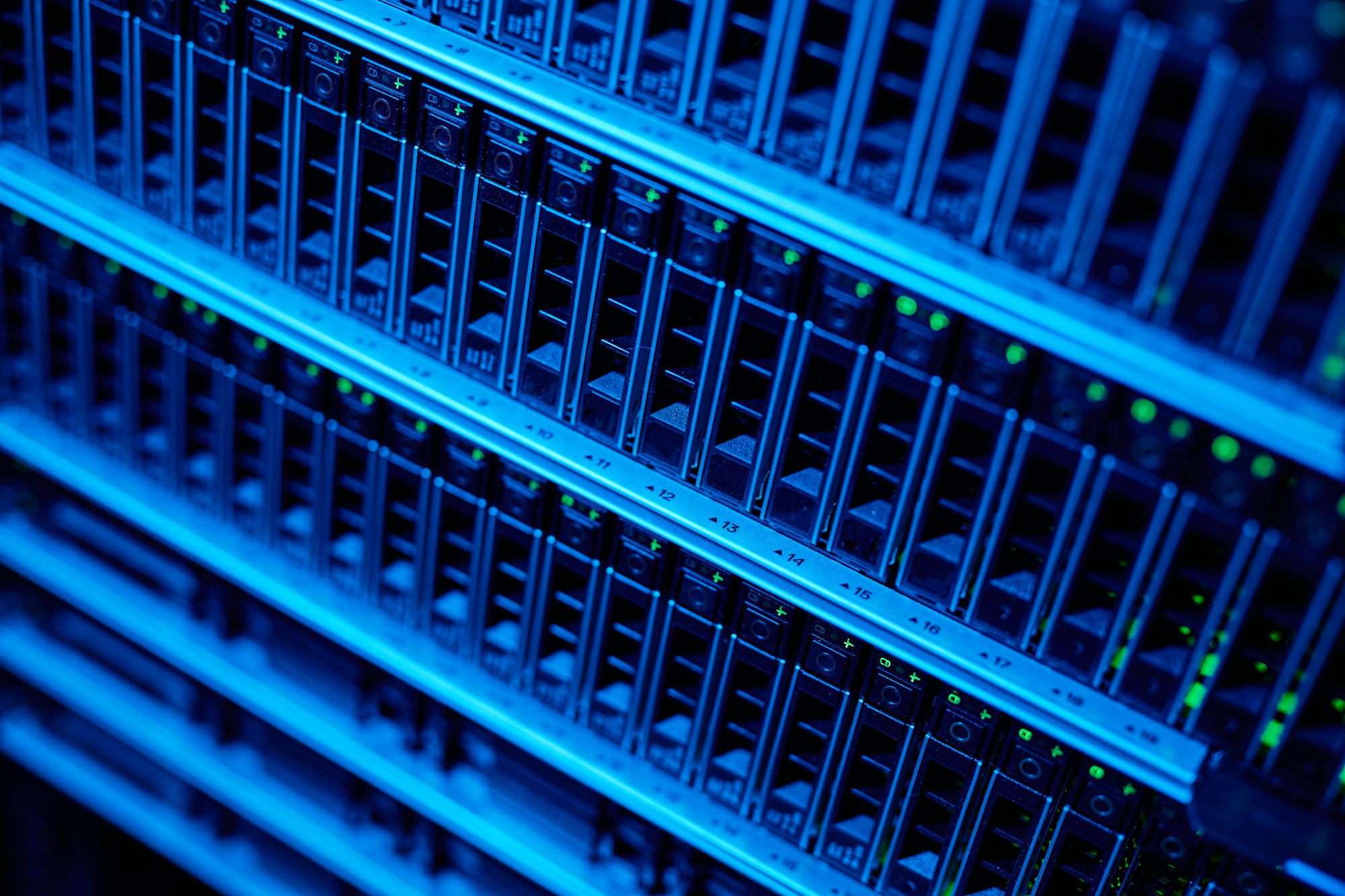 Graphic Data Center Background