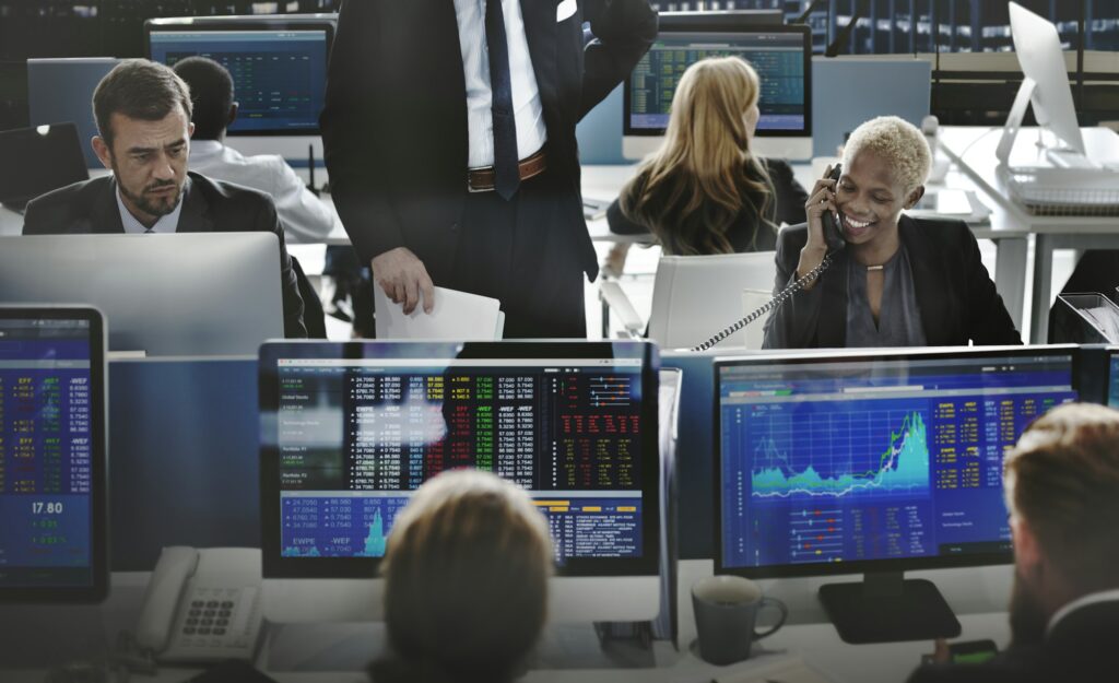 Online stock exchange team