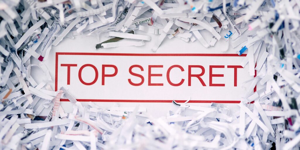 Its top secret