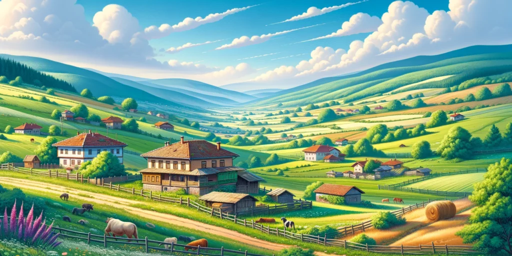 Bulgarije platteland