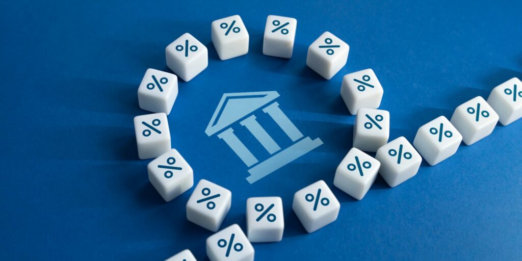 Bank and exorbitant interest and commissions.