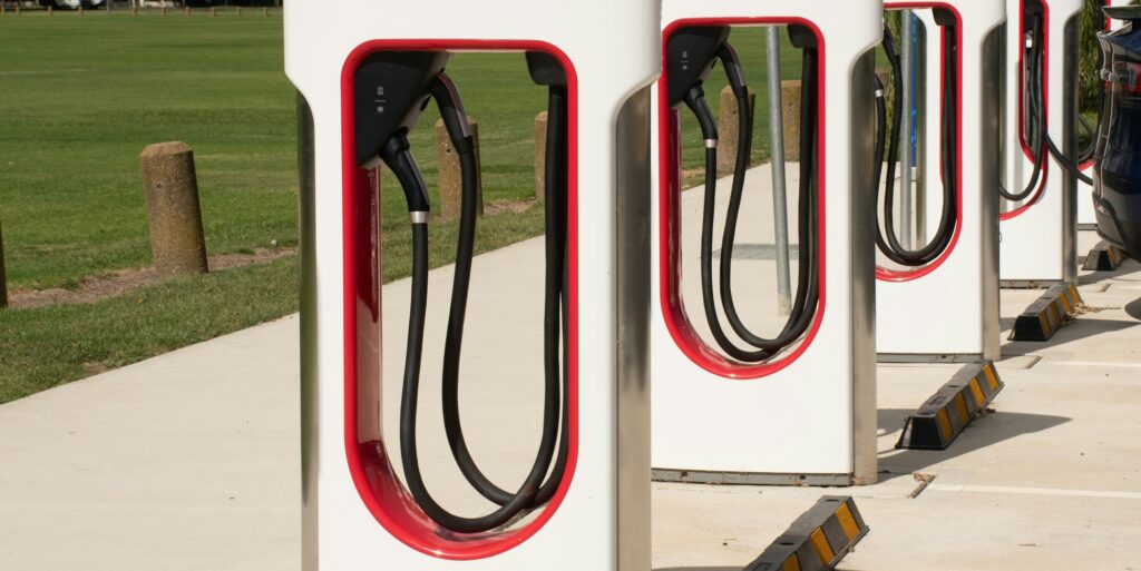 Electric car charger station