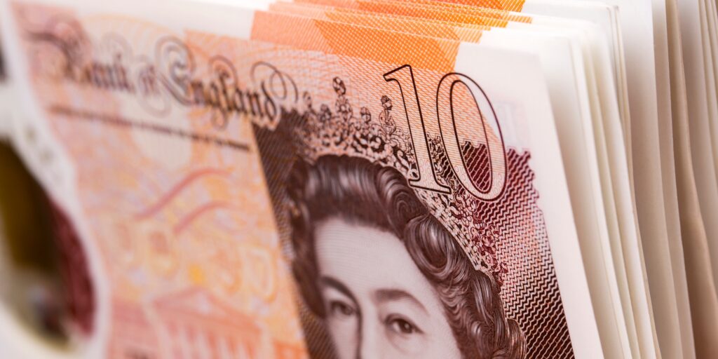 English Pounds - a business background