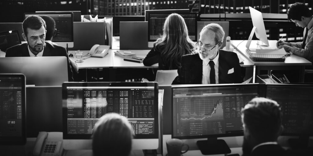 Online stock exchange team