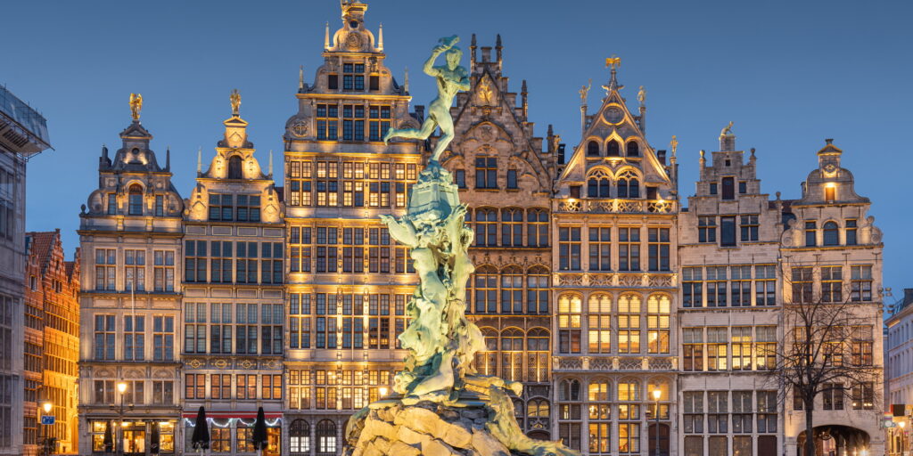 Antwerp, Belgium Cityscape