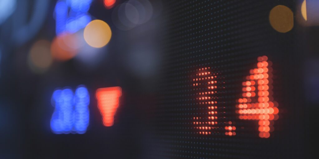 Stock market display