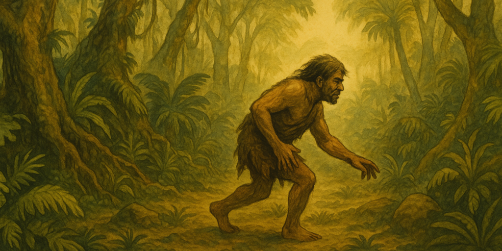 ChatGPT Image prehistorisch oerwoud