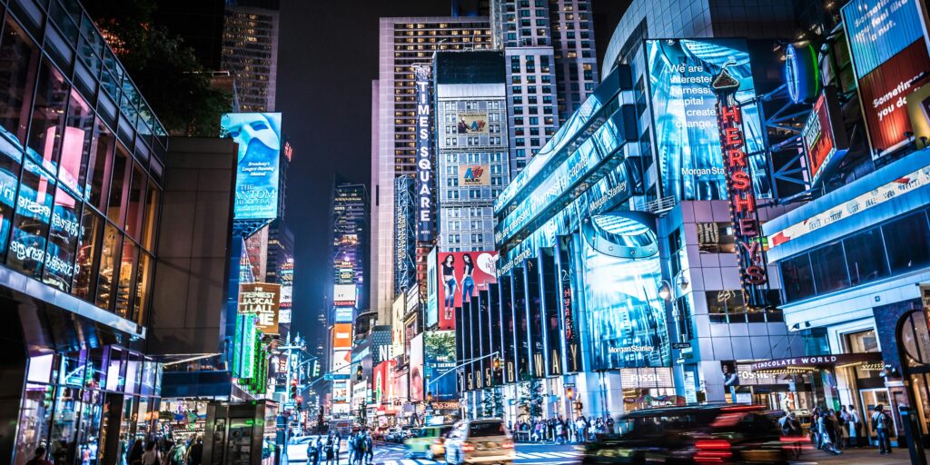 Times Square (foto van Pexels)