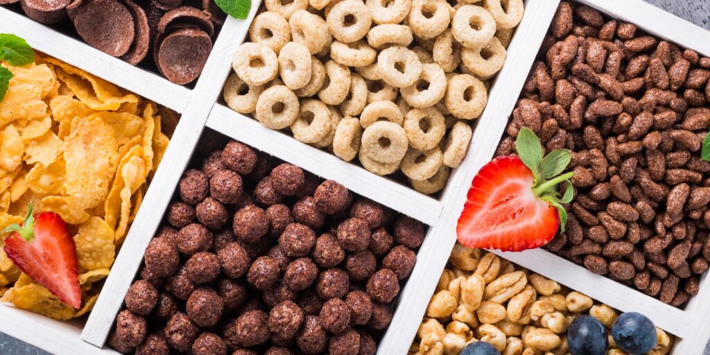 Quick breakfast cereals