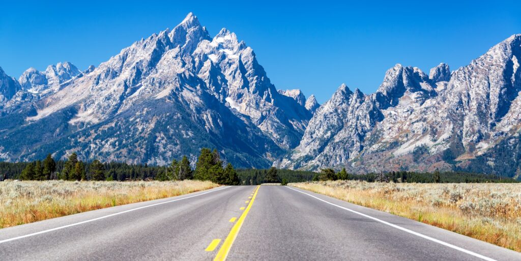 Highway to Grand Teton