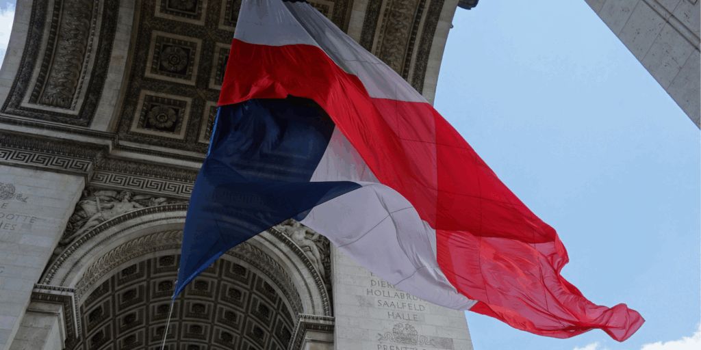 Franse vlag - Canva