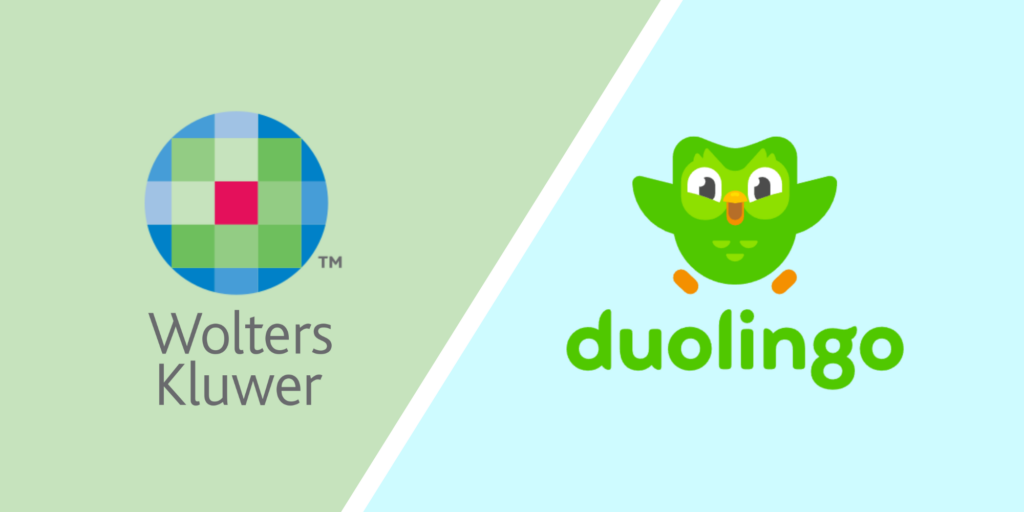 Beursduel_WoltersKluwer_vs_Duolingo