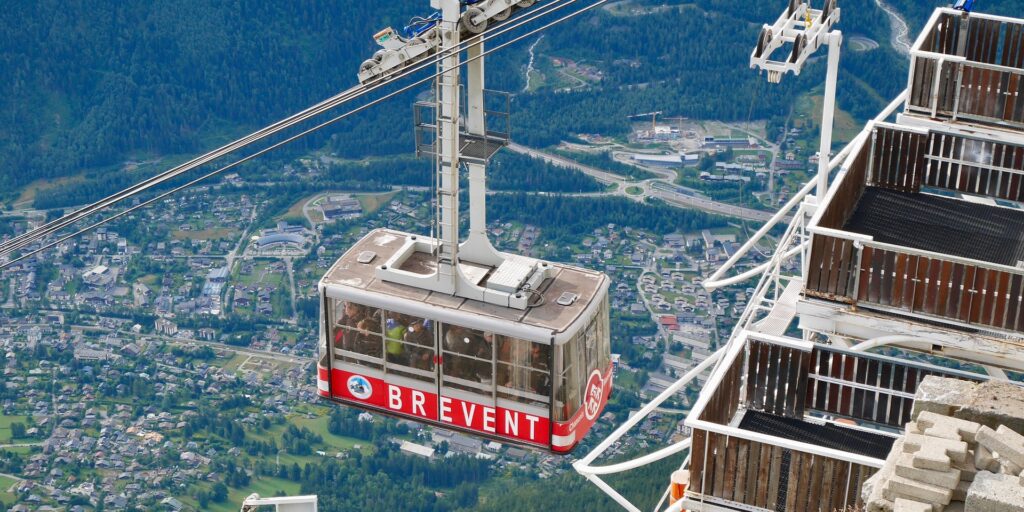 Dalende lift