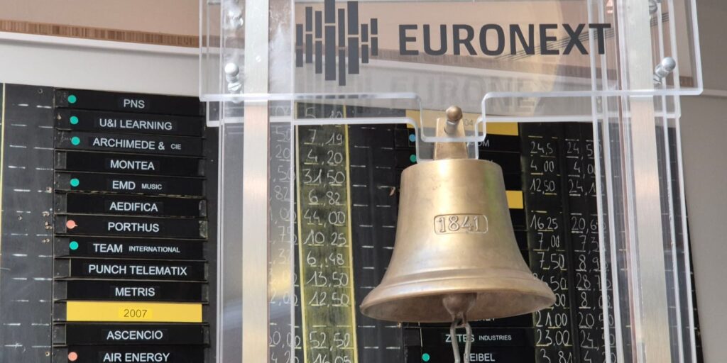 Euronext - Bel - Foto door Pascal